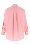 the marni shirt in cotton blend poplin is distinguished by an oversized silhouet