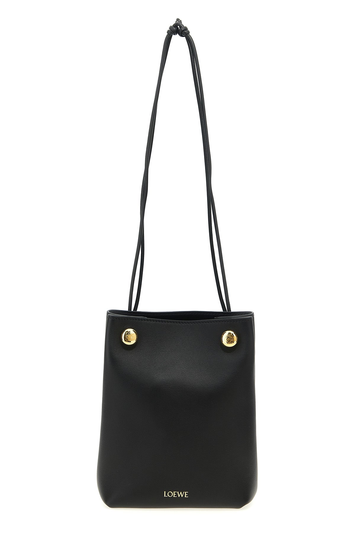LOEWE OS smooth calf leather clutch bag