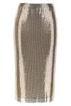 cariddi metallic knit skirt