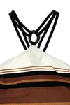 cathy one-piece swimsuit in stretch fabric