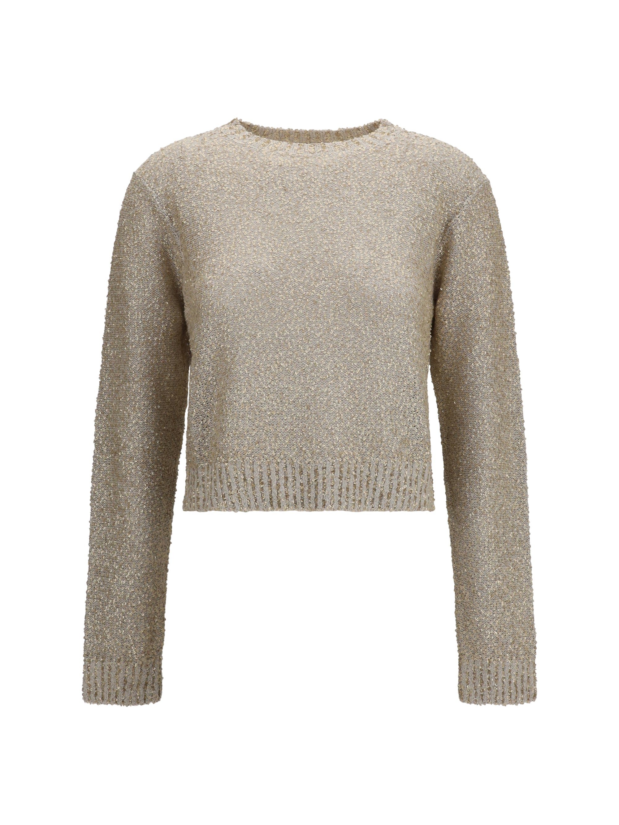 BRUNELLO CUCINELLI L long-sleeve sequin sweater