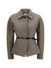 houndstooth blazer