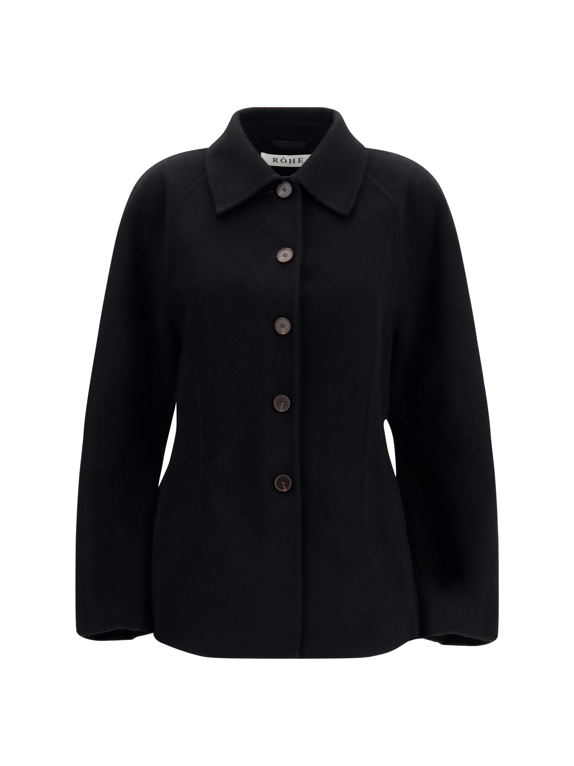 ROHE 36 sculptural oversized-sleeve jacket