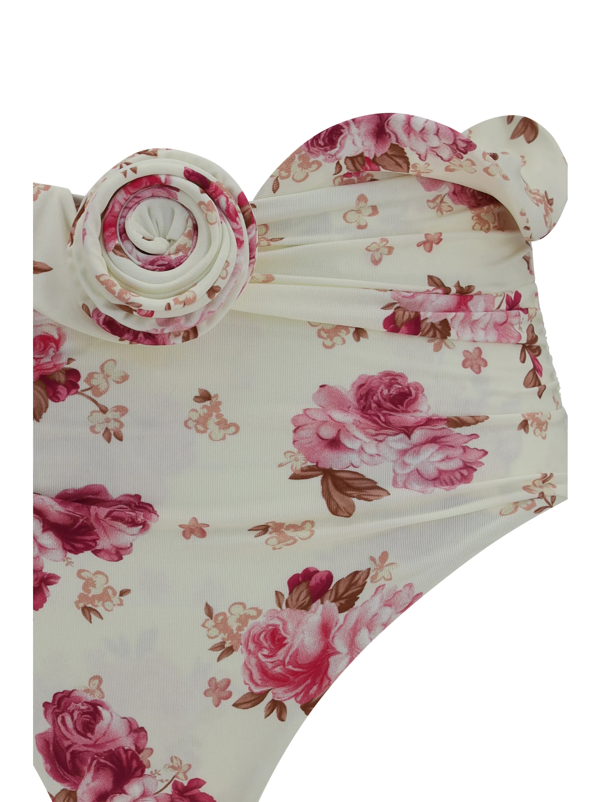 shaping floral-print bikini bottom