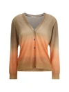 gradient effect surya henley cardigan