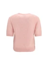 alpaca graphic knit t-shirt