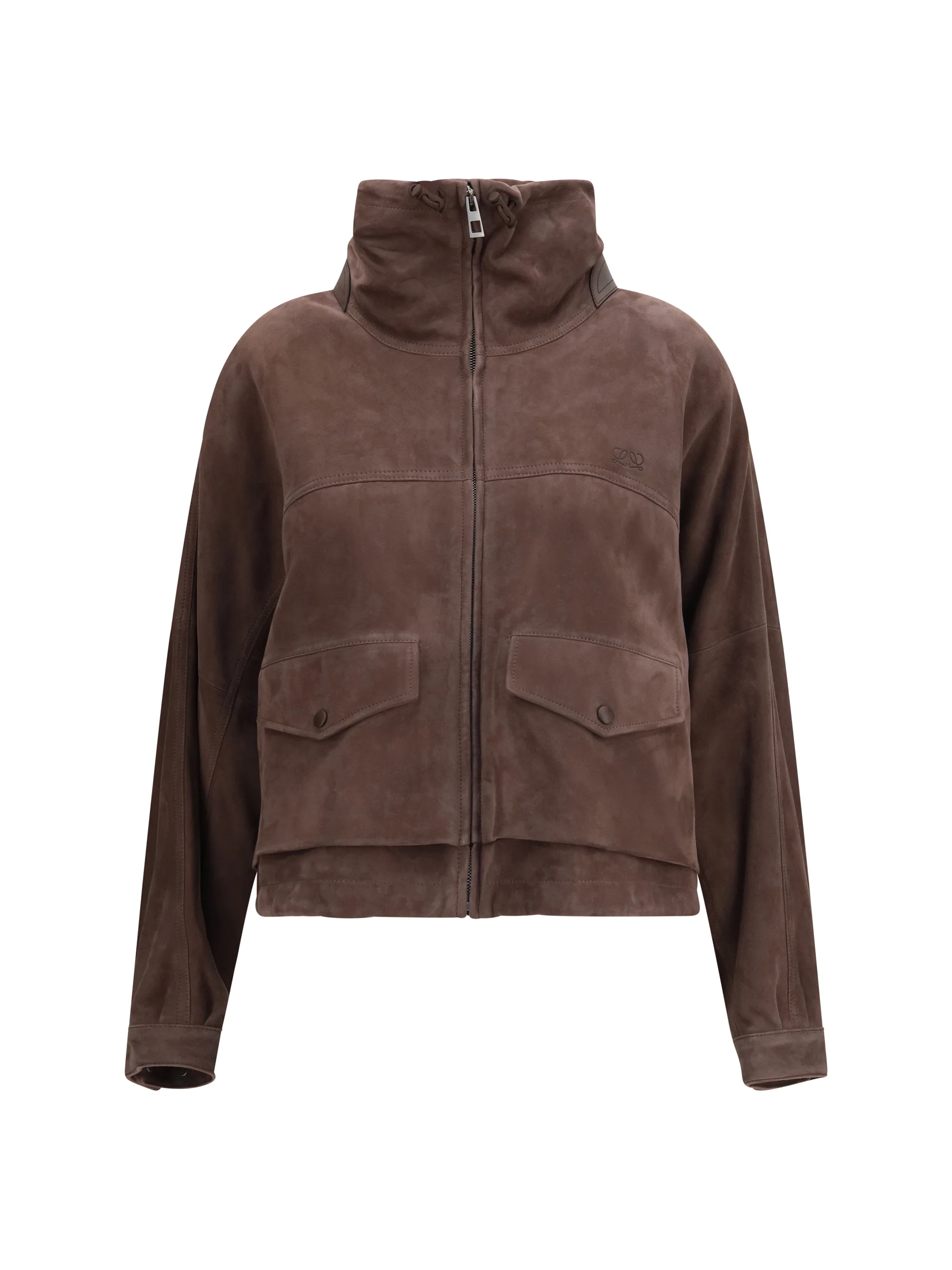 LOEWE 38 suede goat leather jacket