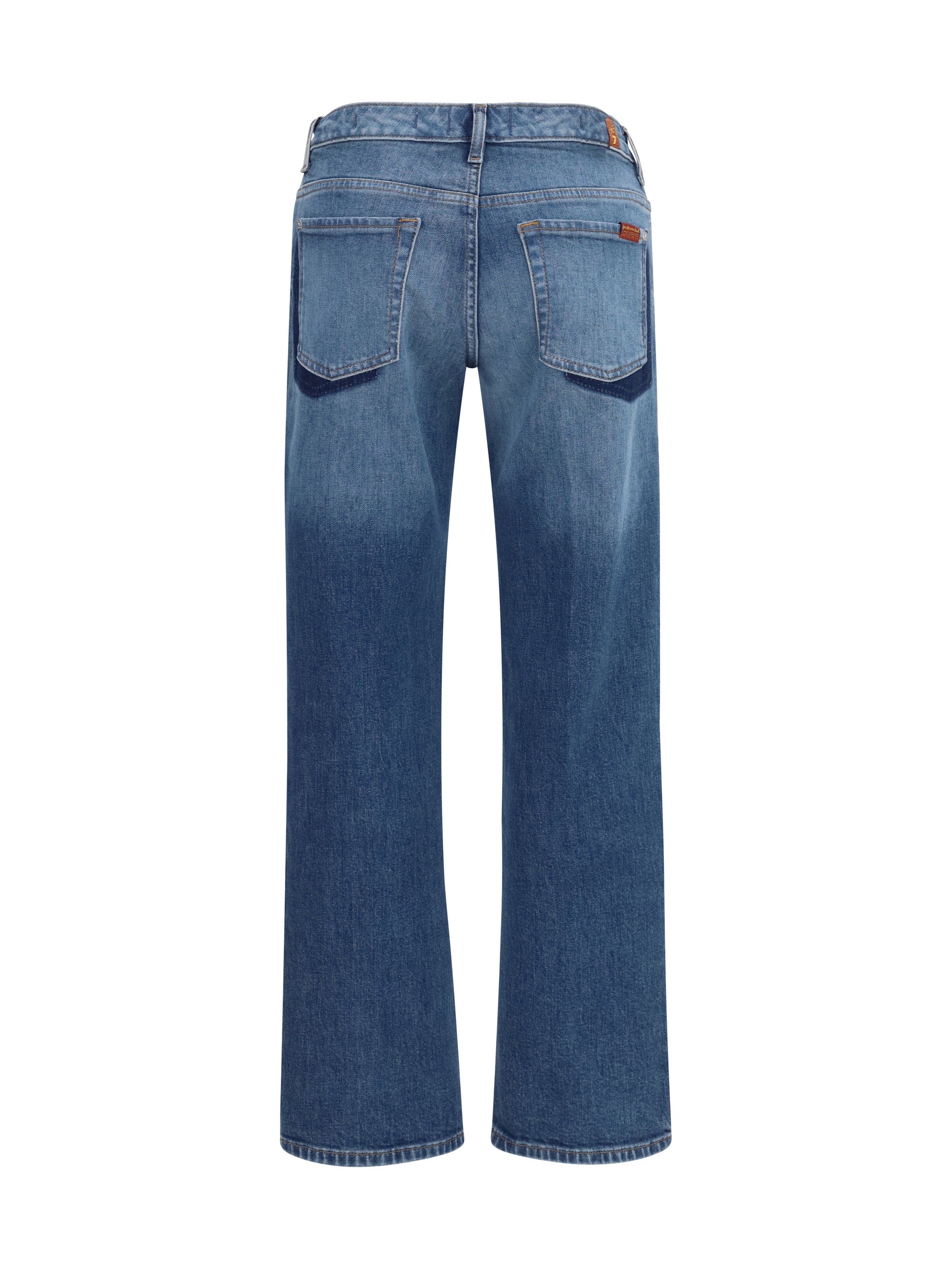7FOR 24 calie straight jeans
