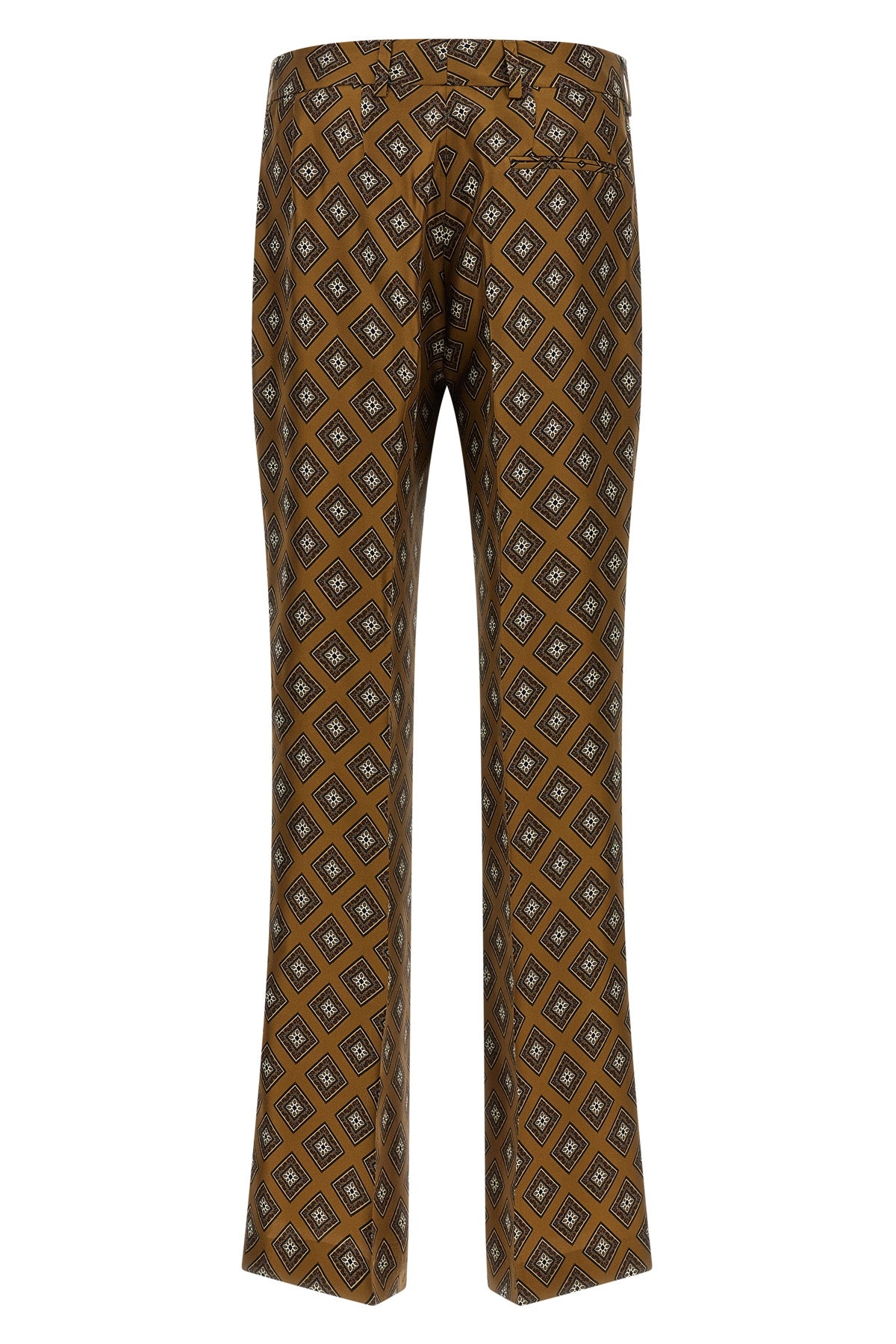all-over tie-print silk twill pants