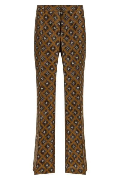 all-over tie-print silk twill pants