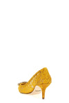 bellucci lace covered mesh pumps