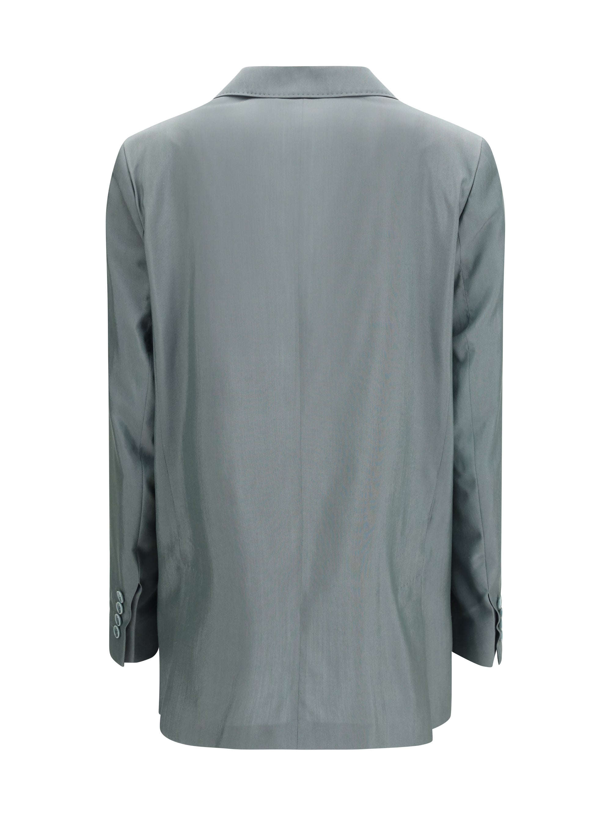 MAX MARA 40 mxmalbata blazer in wool and silk