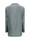 mxmalbata blazer in wool and silk