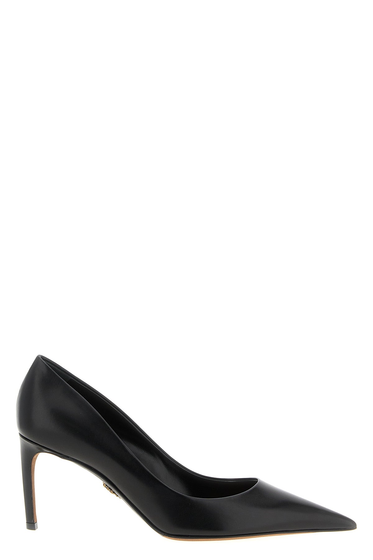 DOLCE amp; GABBANA 37 calf leather pointed pumps