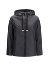 hooded padded jacket