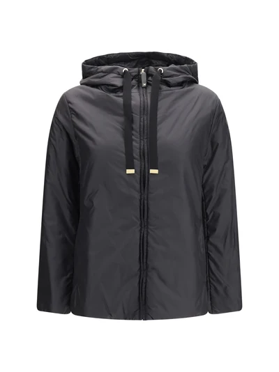 hooded padded jacket