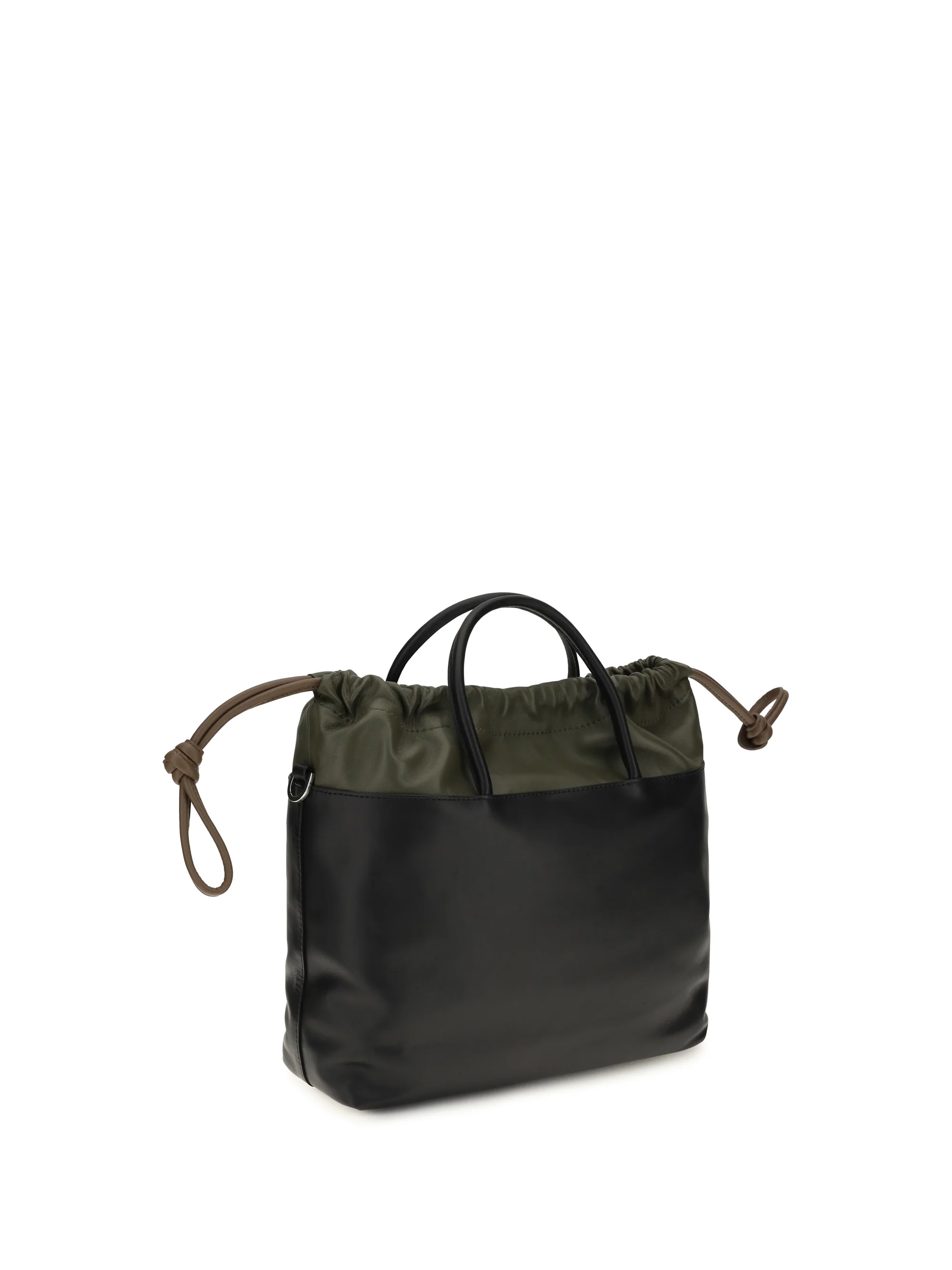 twin drawstring handbag
