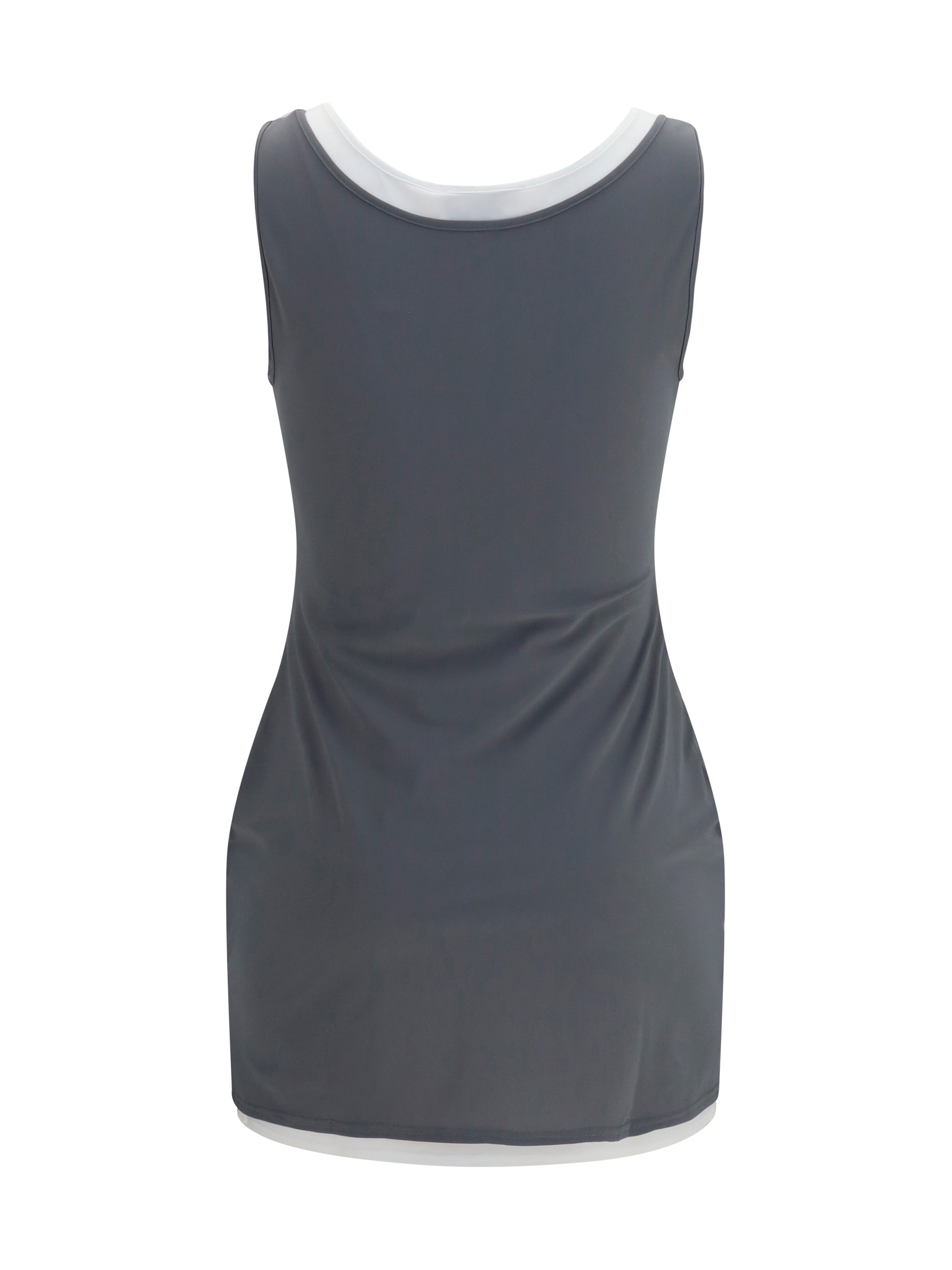 MIU MIU 38 short stretch jersey dress 