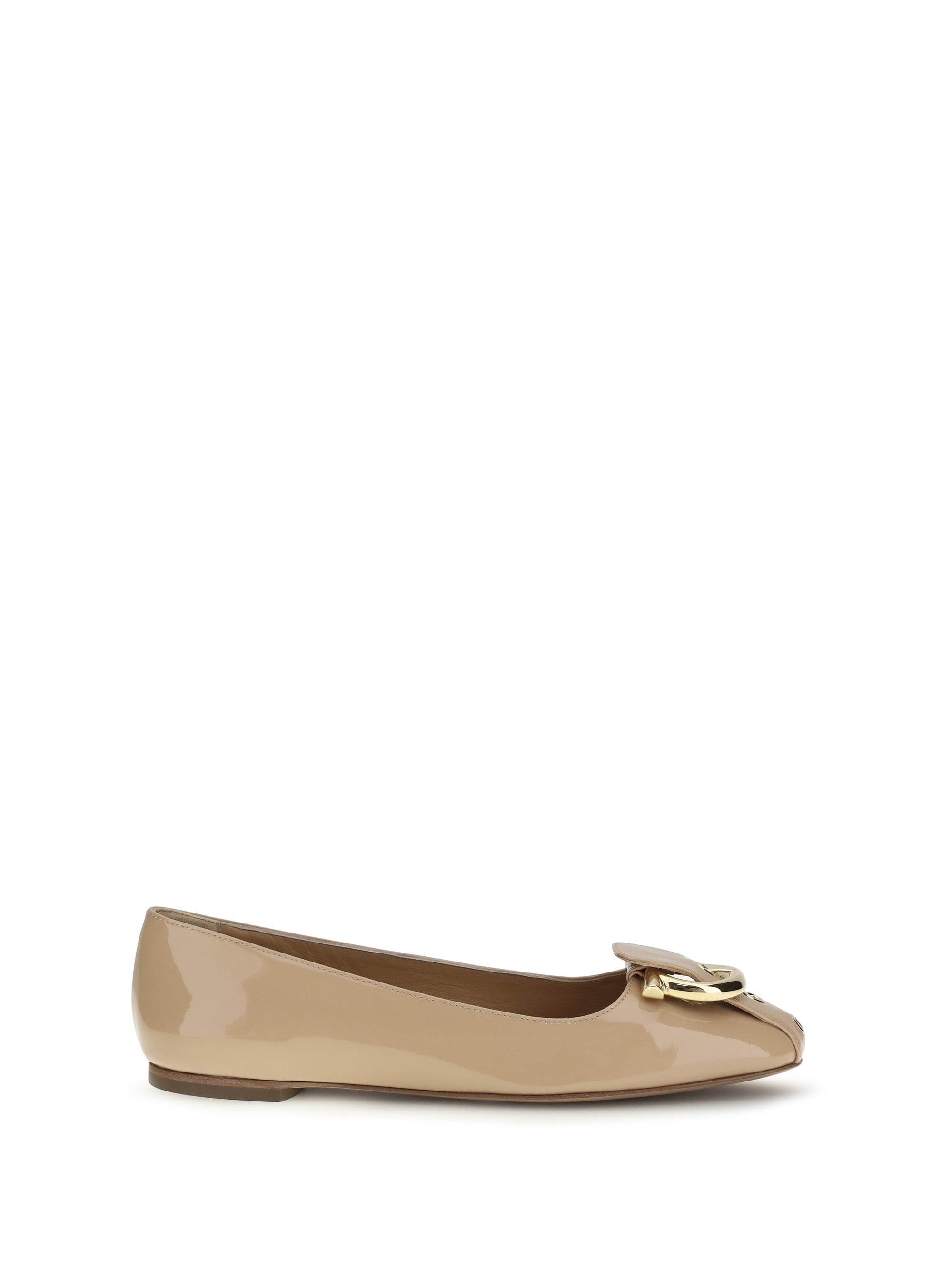 FERRAGAMO 5.5 gancini ballerinas 