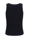ribbed jersey tank top