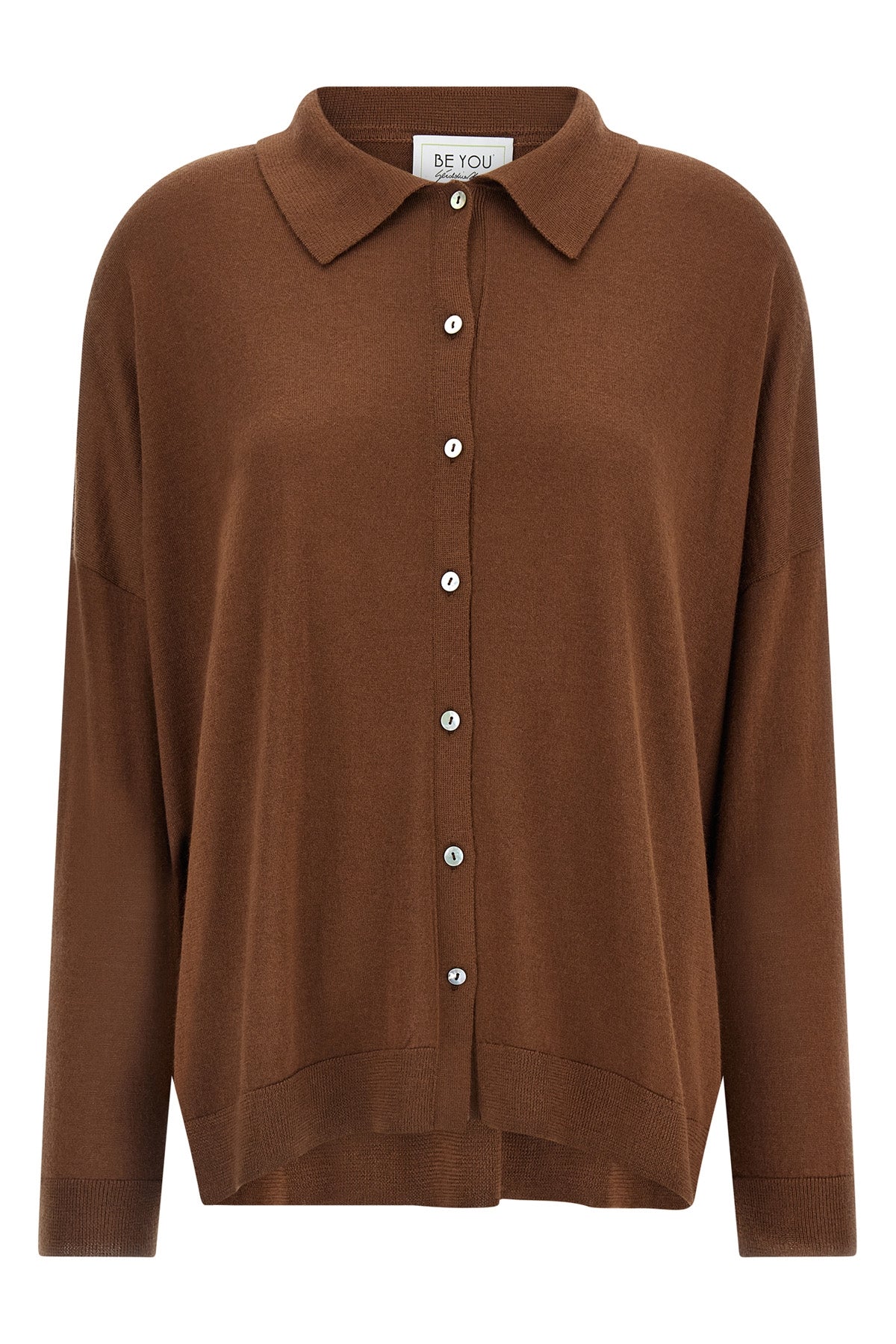 BE YOU M lady17 cashmere and silk blend cardigan