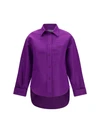 asymmetric cotton shirt
