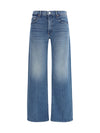 mid rise lasso sneak jeans