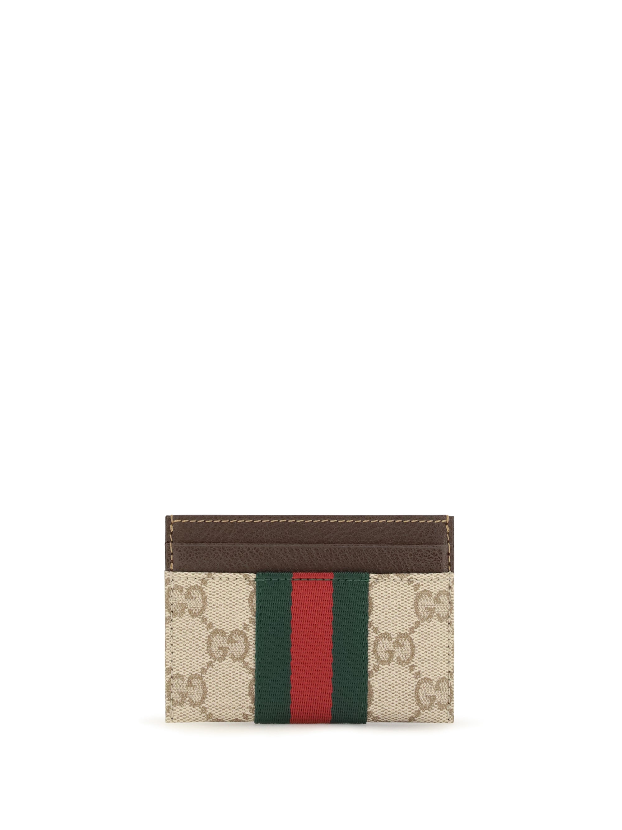GUCCI OS card holder with web stripe
