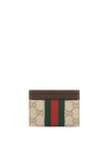 card holder with web stripe