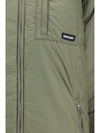 padded jacket with zip