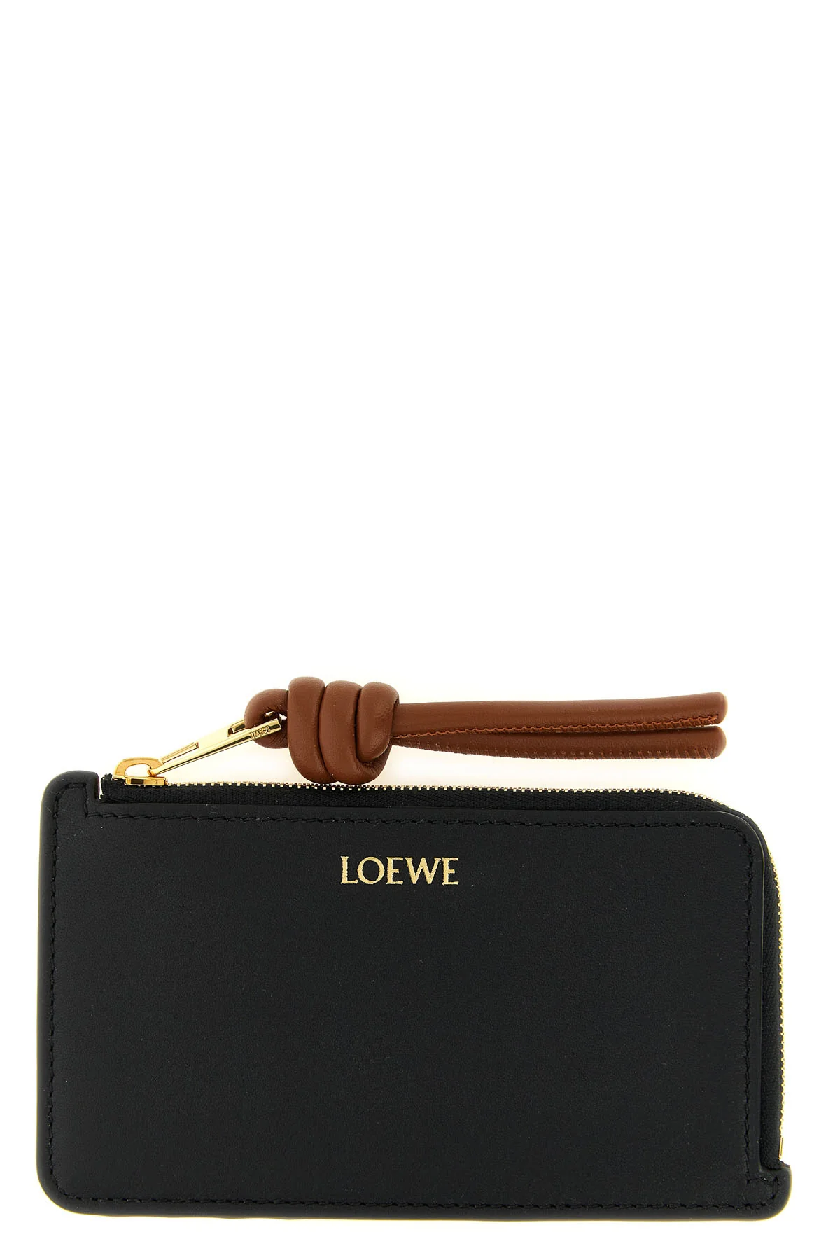 LOEWE OS the loewe card holder in fine black calf leather embodies the artisan excellence