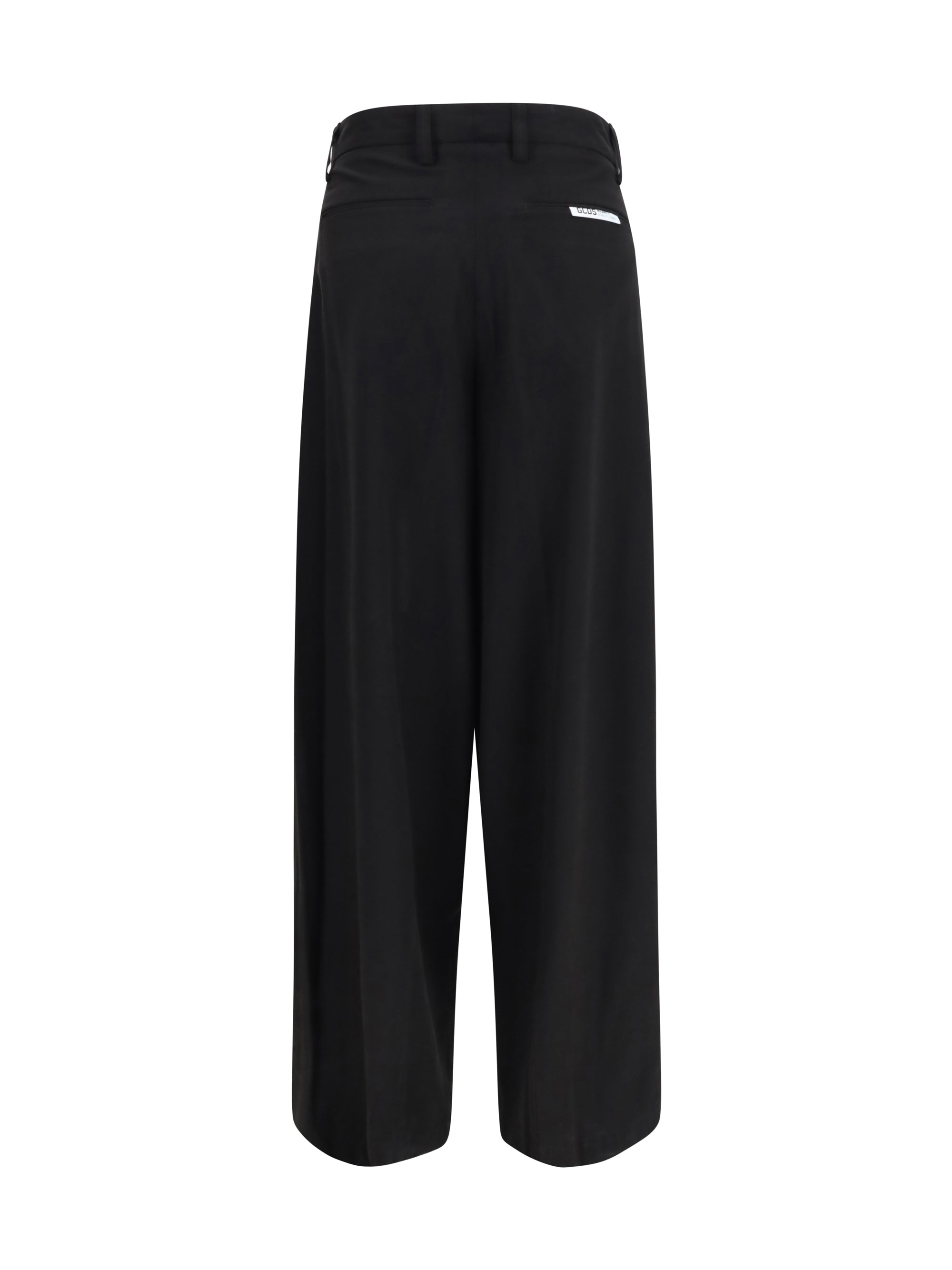 GCDS 38 wide-leg tailored pants