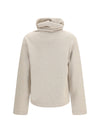 high-neck jumper