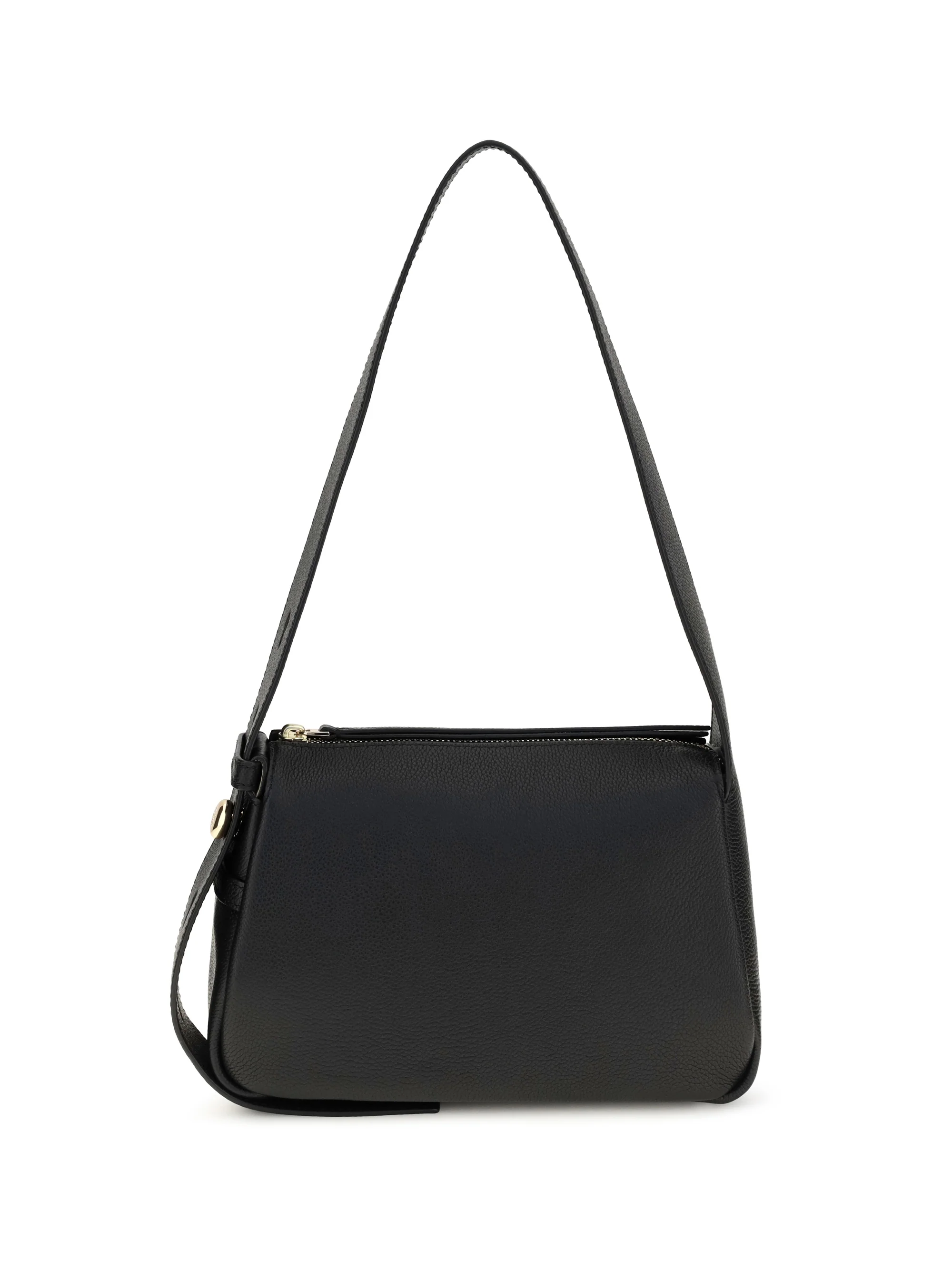 TORY BURCH OS small romy pebbled leather shoulder bag