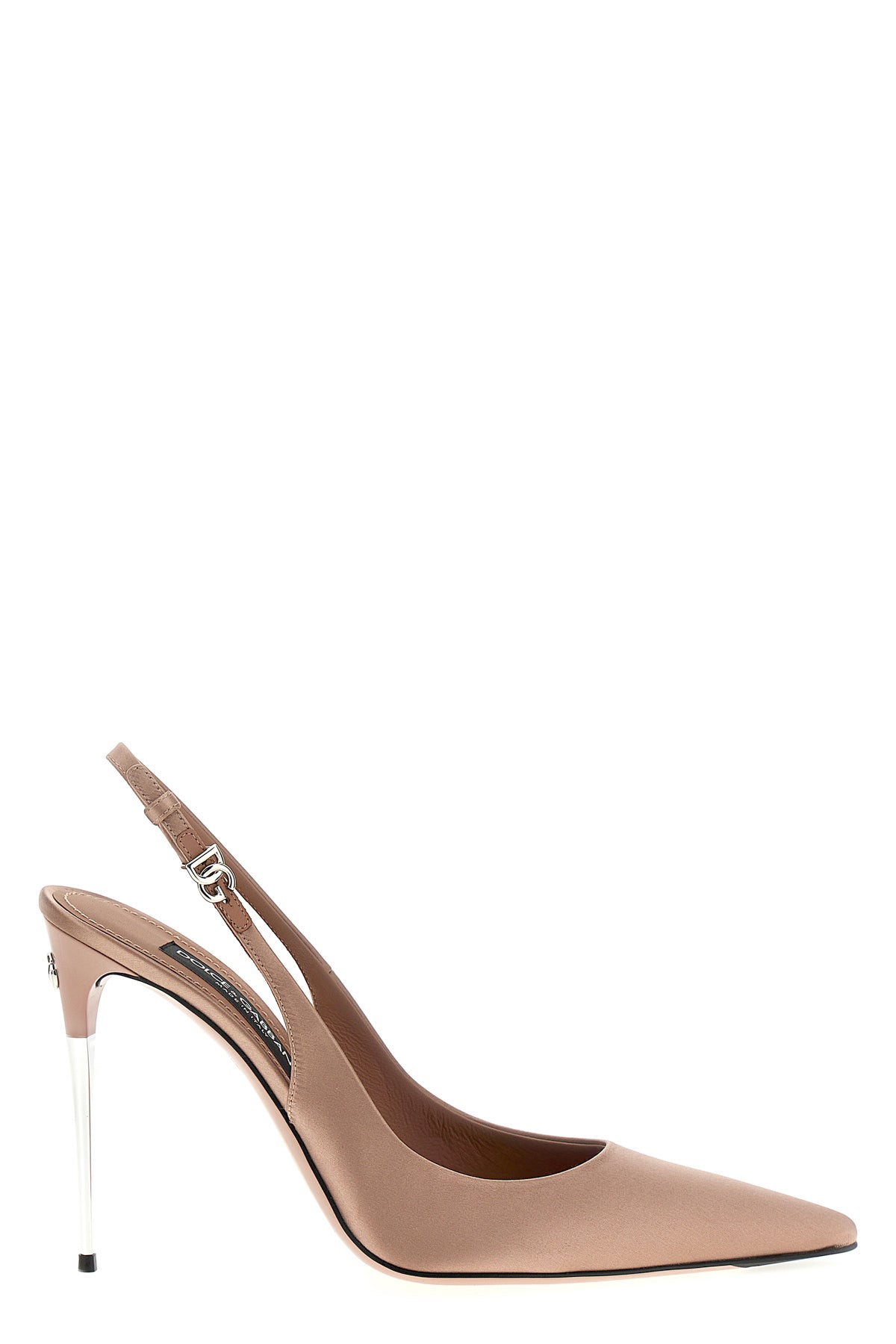 DOLCE amp; GABBANA 36.5 satin slingbacks