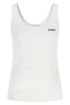 slightly stretch ribbed cotton top
