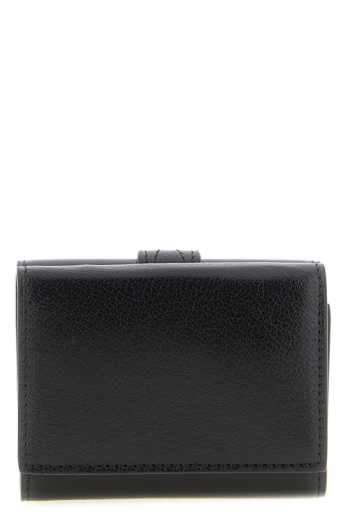 CHLOÉ OS paddington mini wallet in grenade buffalo leather