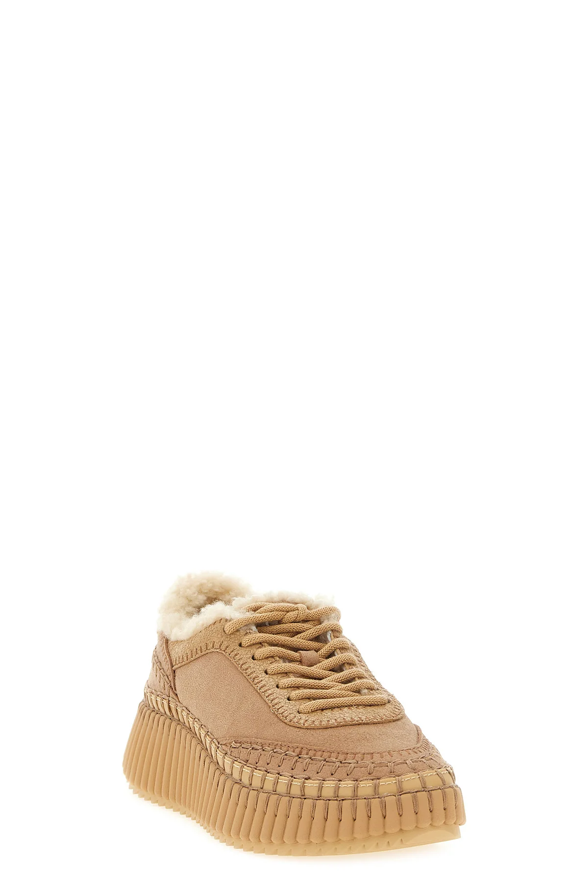 CHLOÉ 36 chloés nama sneakers redefine urban aesthetics through a handcrafted luxury l