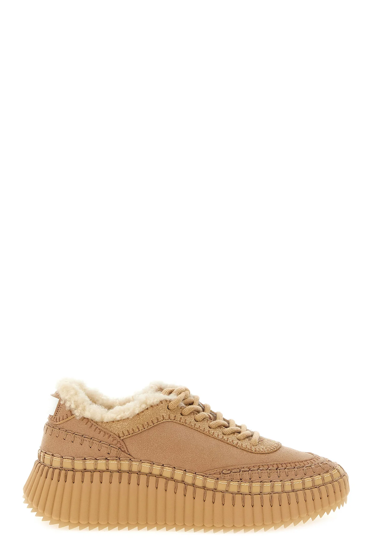 CHLOÉ 36 chloés nama sneakers redefine urban aesthetics through a handcrafted luxury l