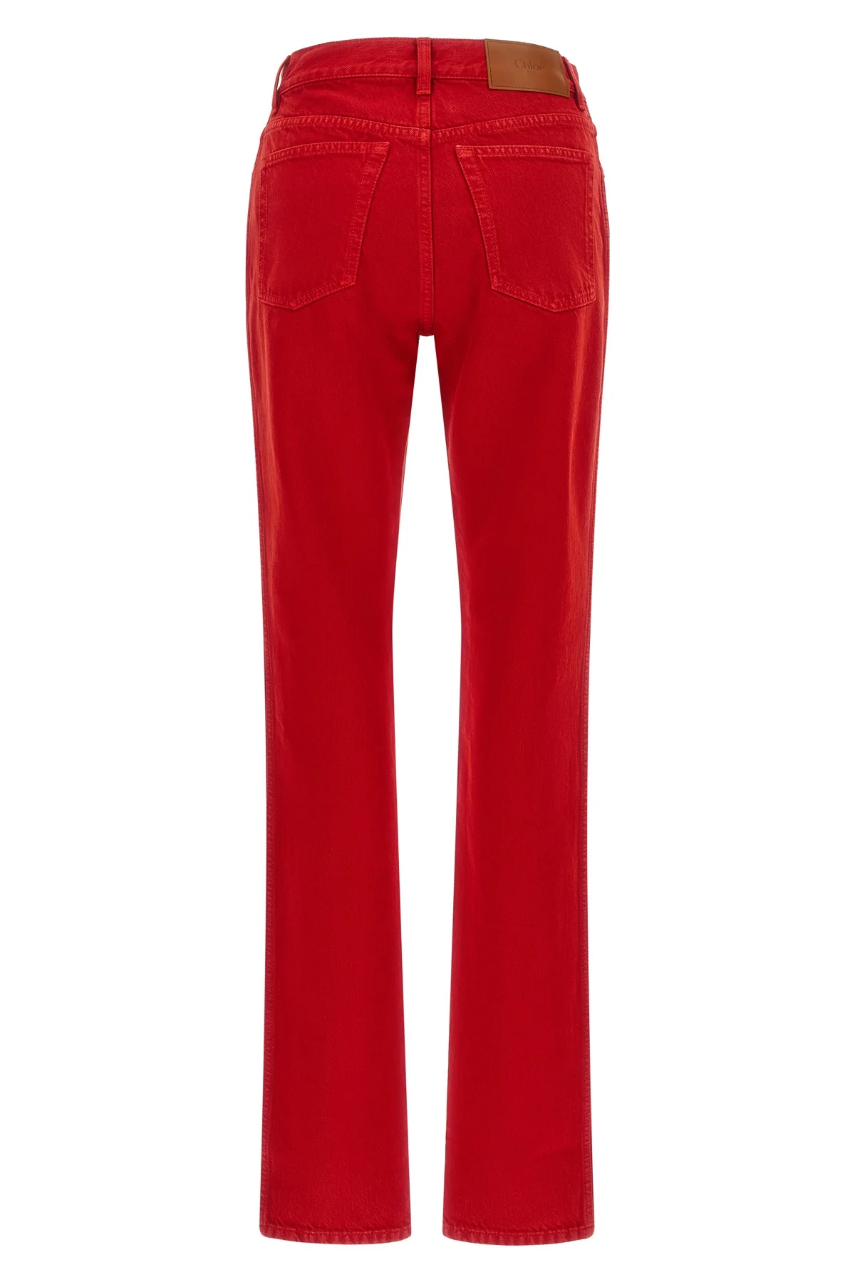 chloé denim jeans redefine the casual aesthetic through a rigorous sartorial con