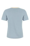the chloé pure cotton t-shirt stands out for its essential silhouette and a méla