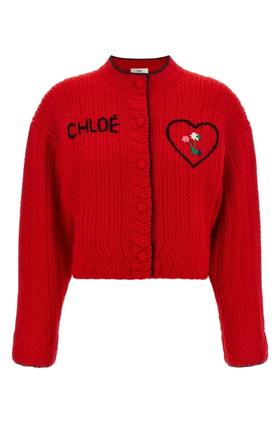the chloé cardigan