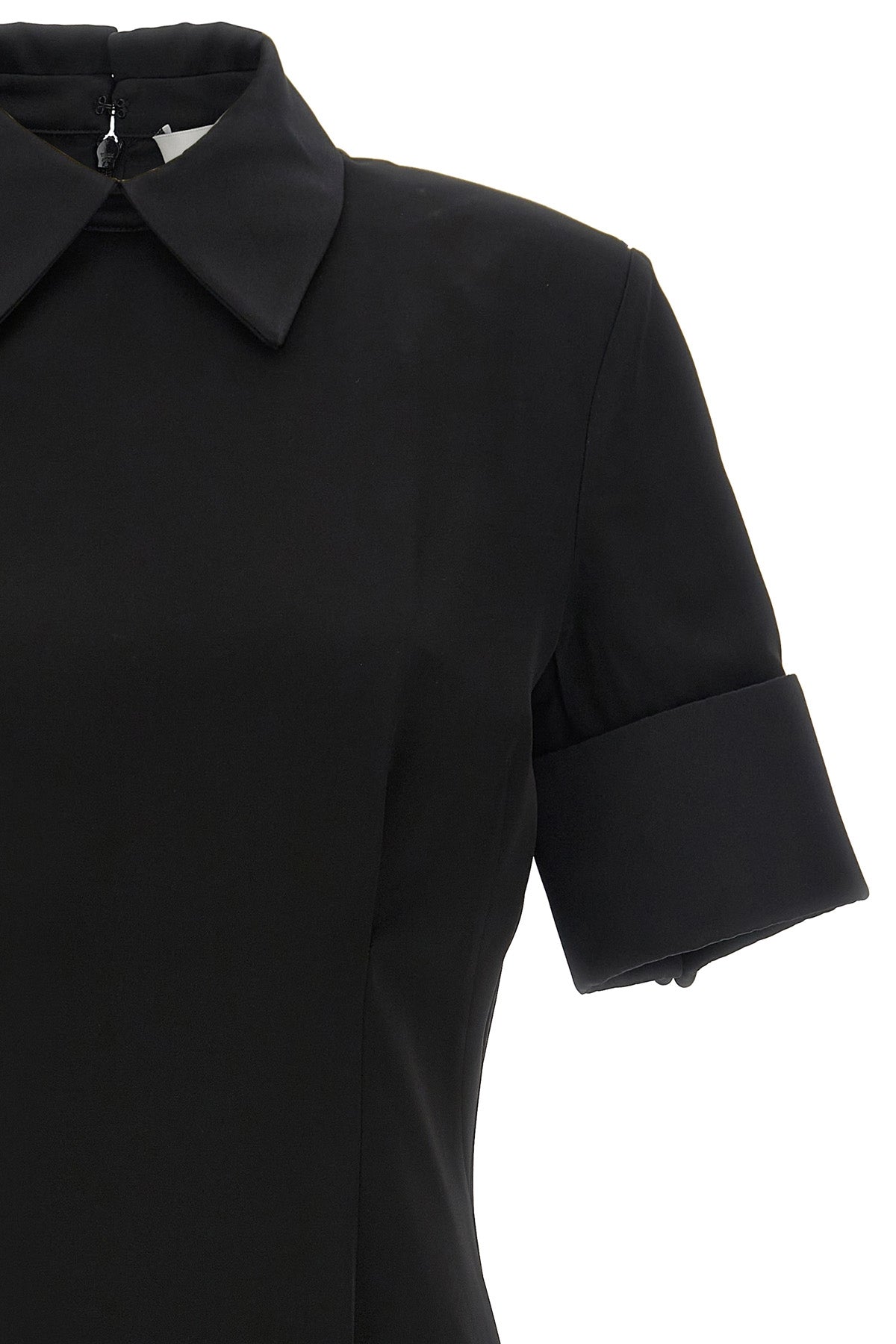 cipro dress in matte viscose satin
