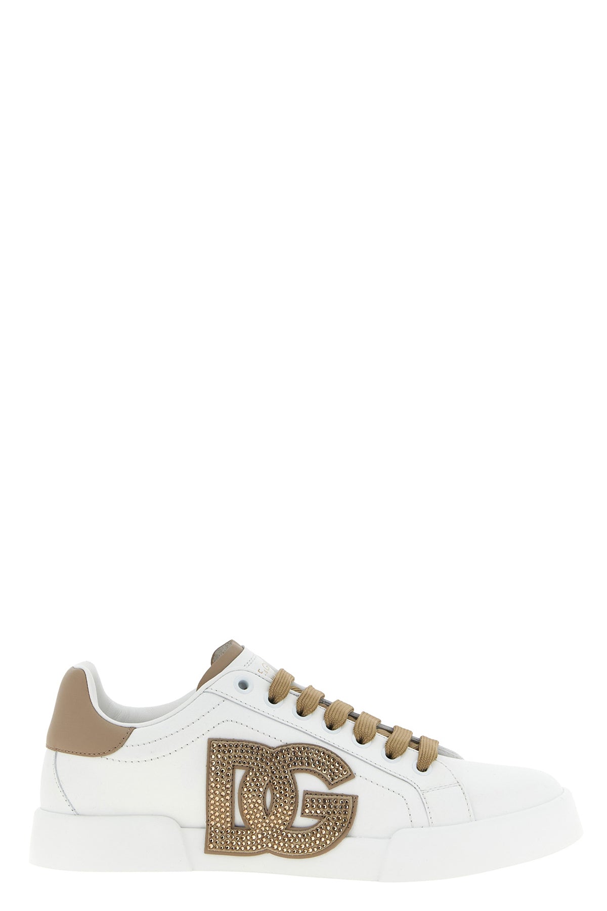 DOLCE amp; GABBANA 39.5 portofino leather sneakers