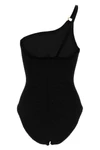 the hunza g clara one-piece swimsuit defines beachwear aesthetics through an asy