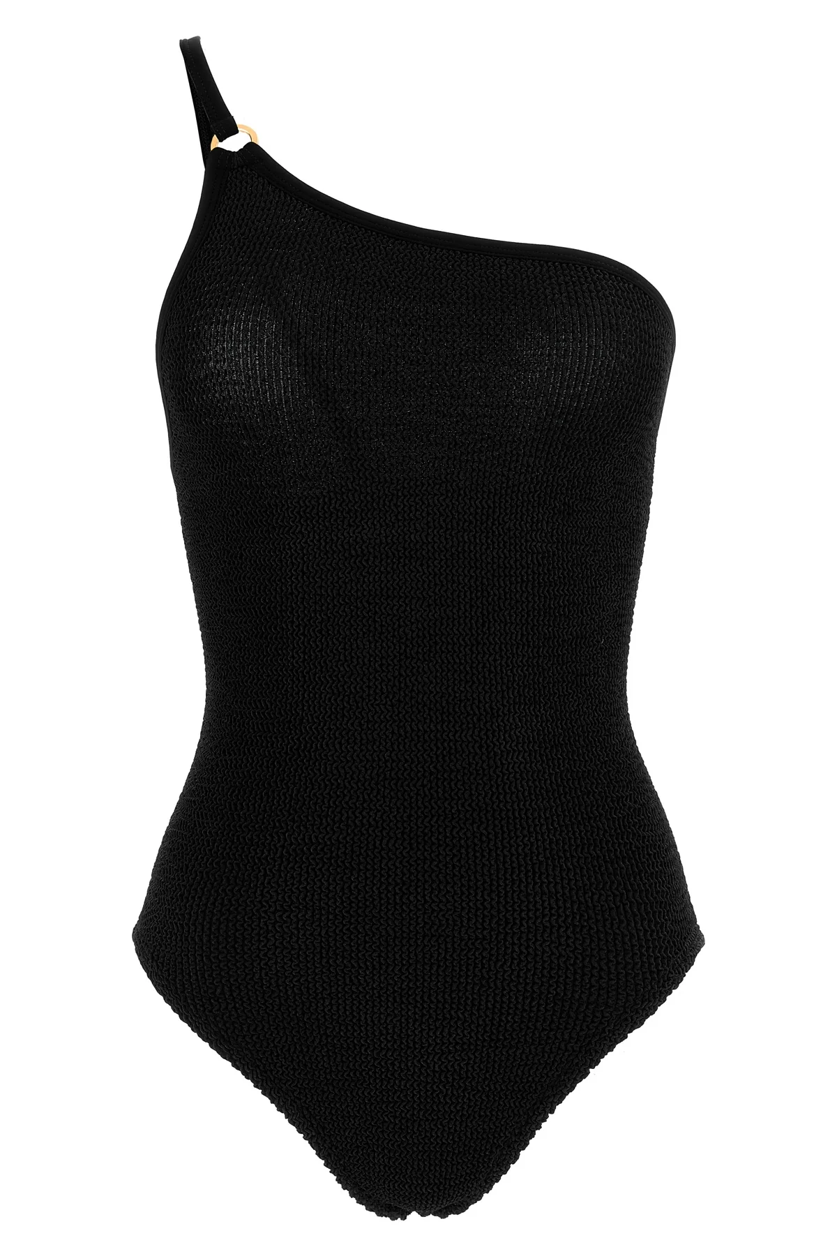 HUNZA G OS the hunza g clara one-piece swimsuit defines beachwear aesthetics through an asy