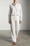 broderie anglaise sangallo cotton shirt