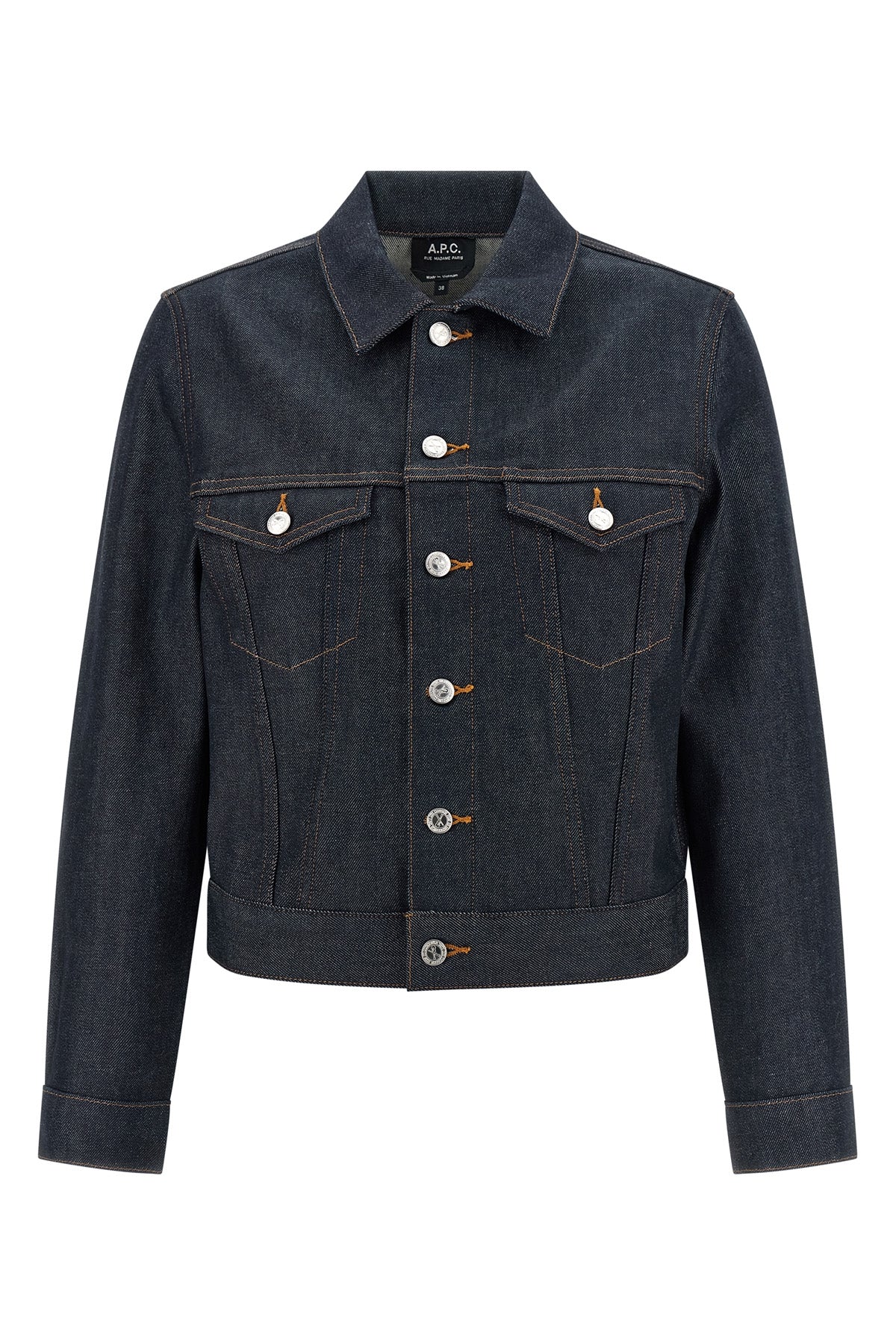 A.P.C. 36 dion jacket in japanese raw denim