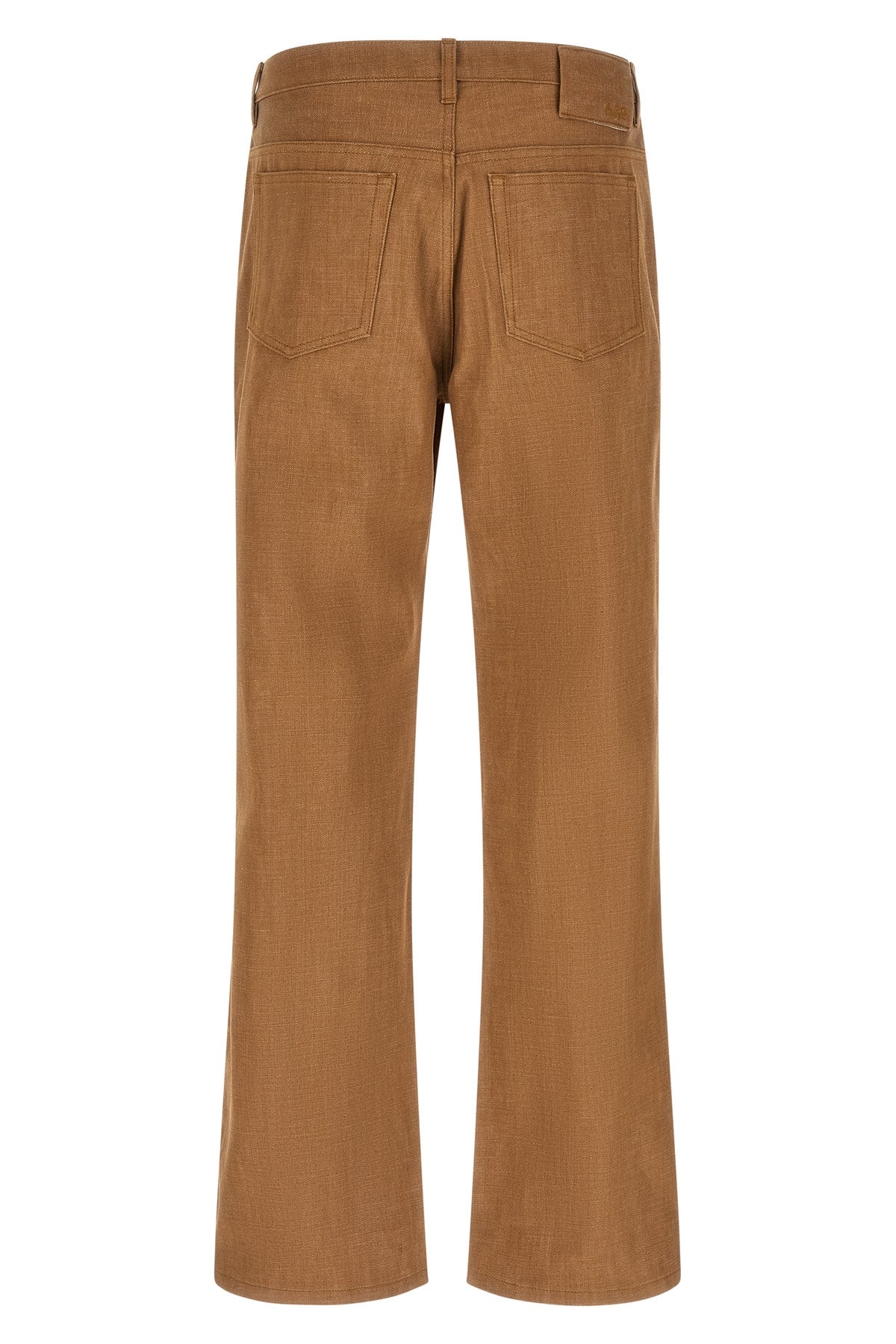 arno jeans in garment-dyed cotton twill