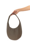 medium soft swipe shoulder bag in smooth leather